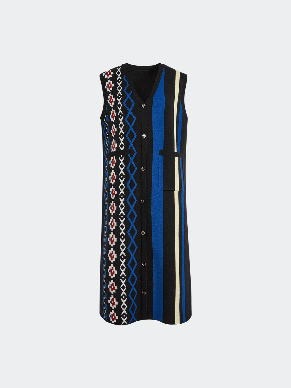 Sleeveless Knit Dress