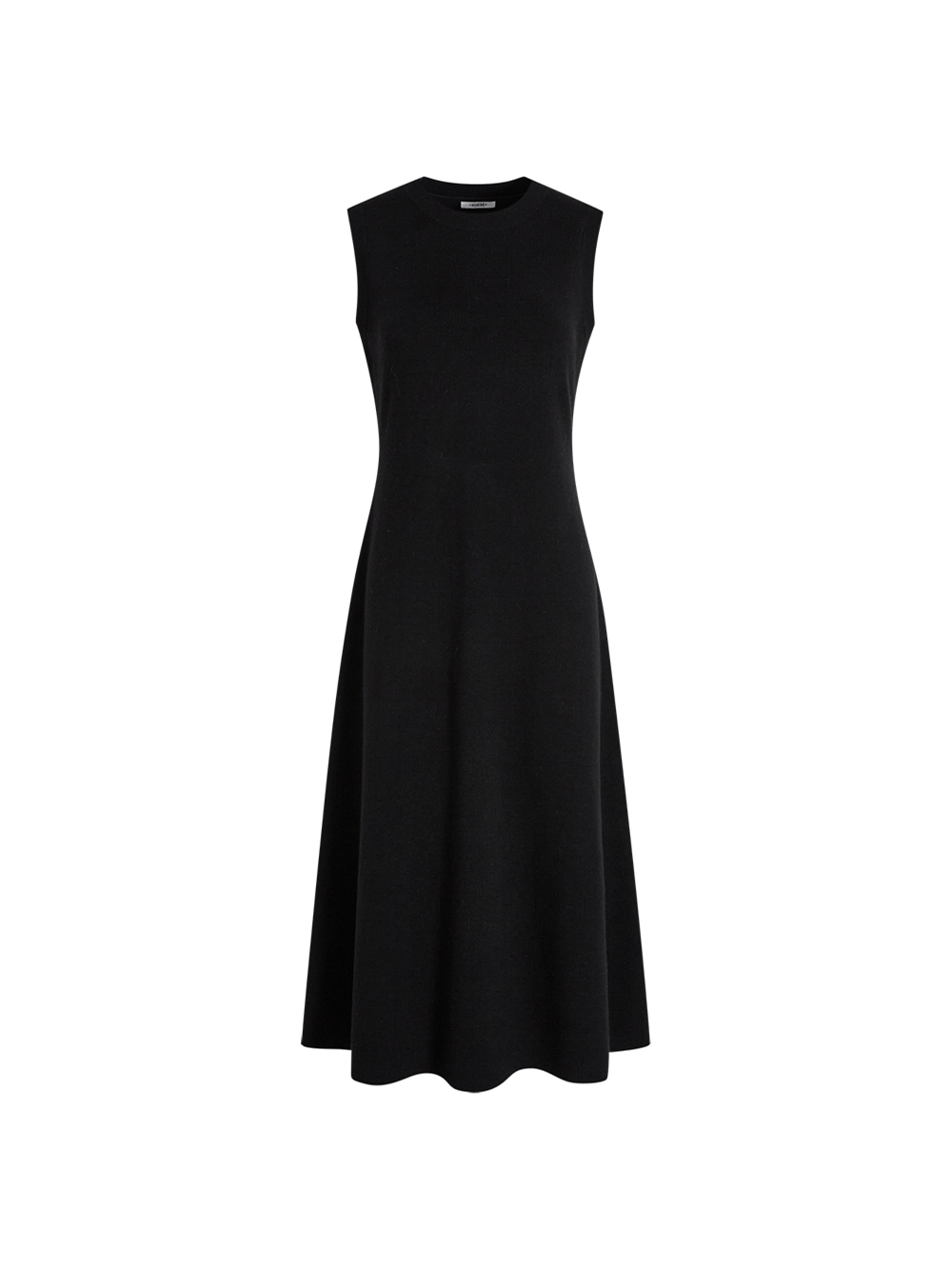 Red Cardigan and Black Dress