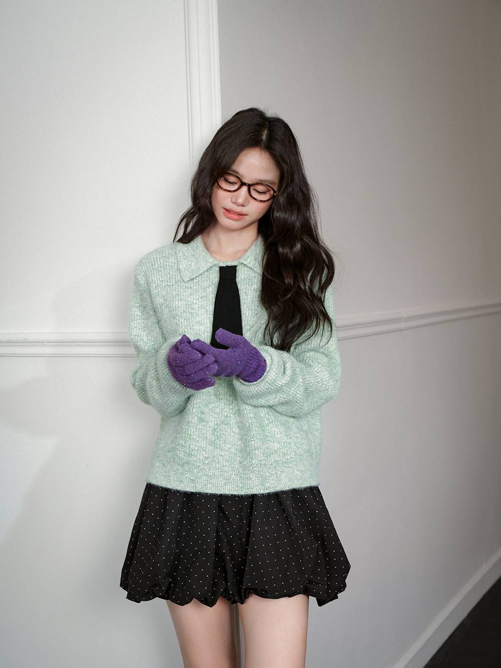 Decorative Tie Sweater