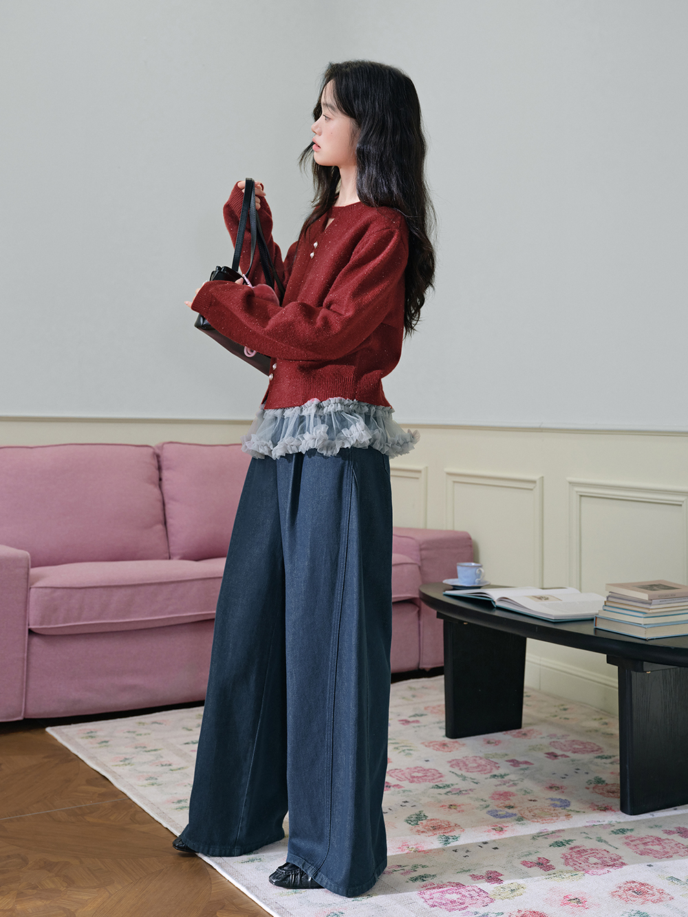 Front Cut Out Sweater