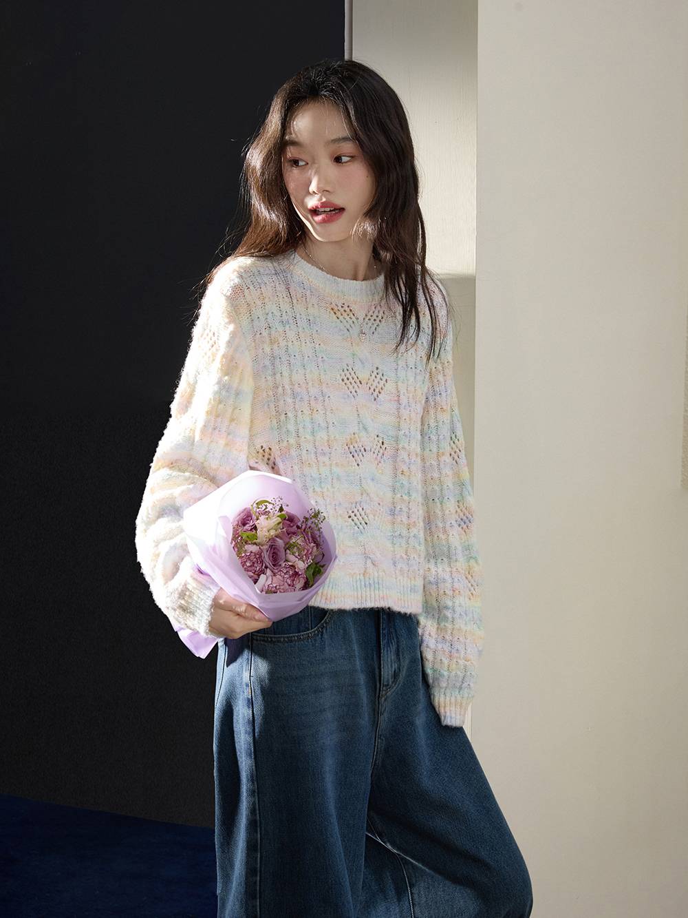 Pastel Rainbow Sweater