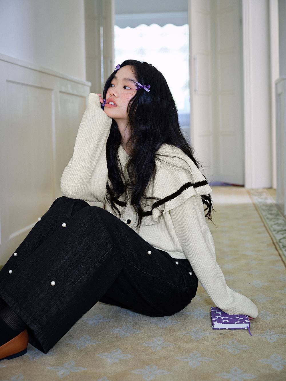 Cape Cardigan Sweater