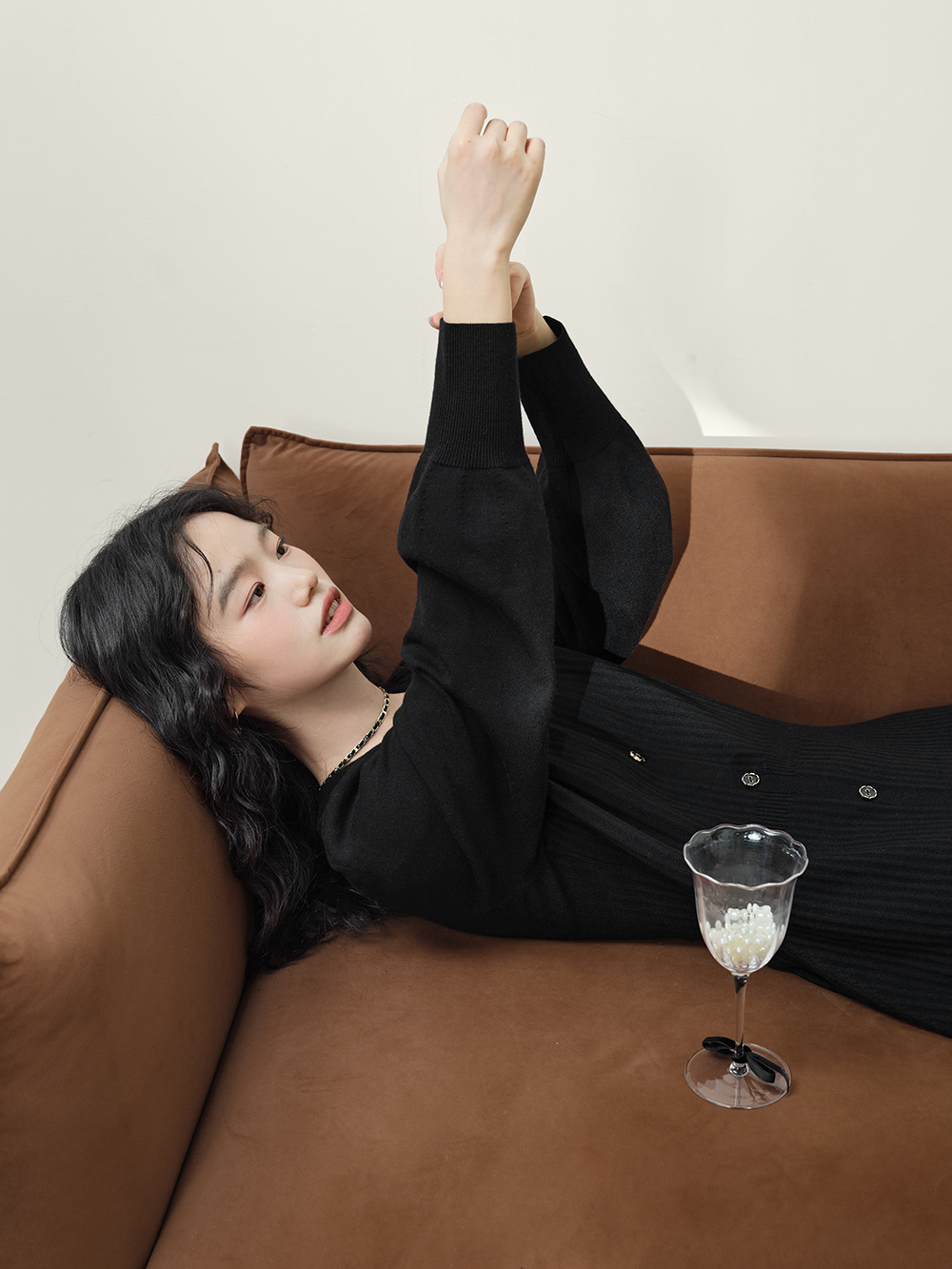 Long Sleeve Knit Dress