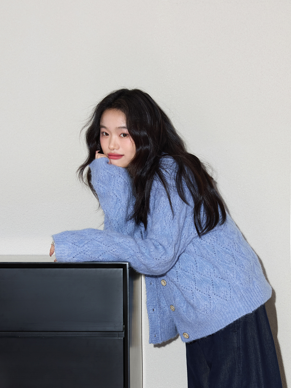 Sailor Collar Cardigan Sweater