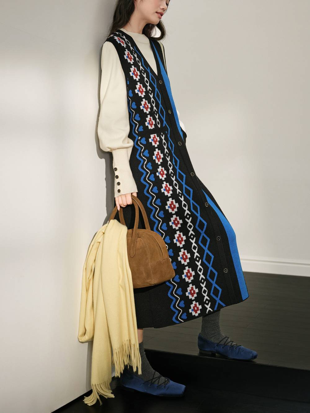 Sleeveless Knit Dress