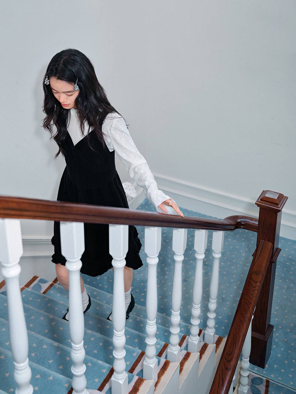 Cami Dress and Lace Top