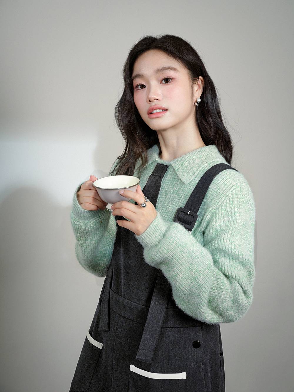 Decorative Tie Sweater