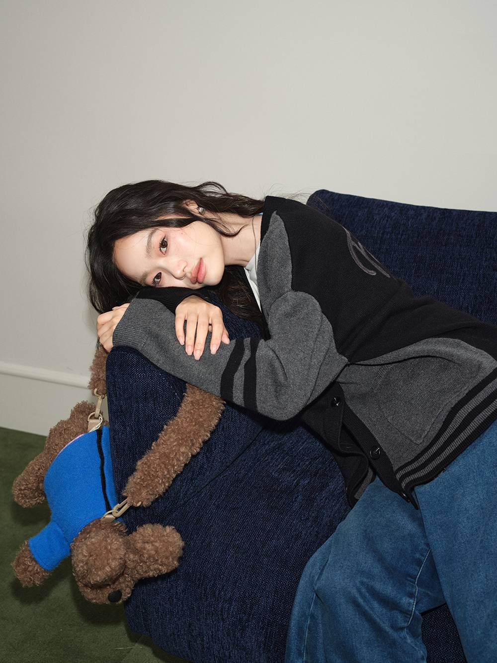 Colourblock Cardigan