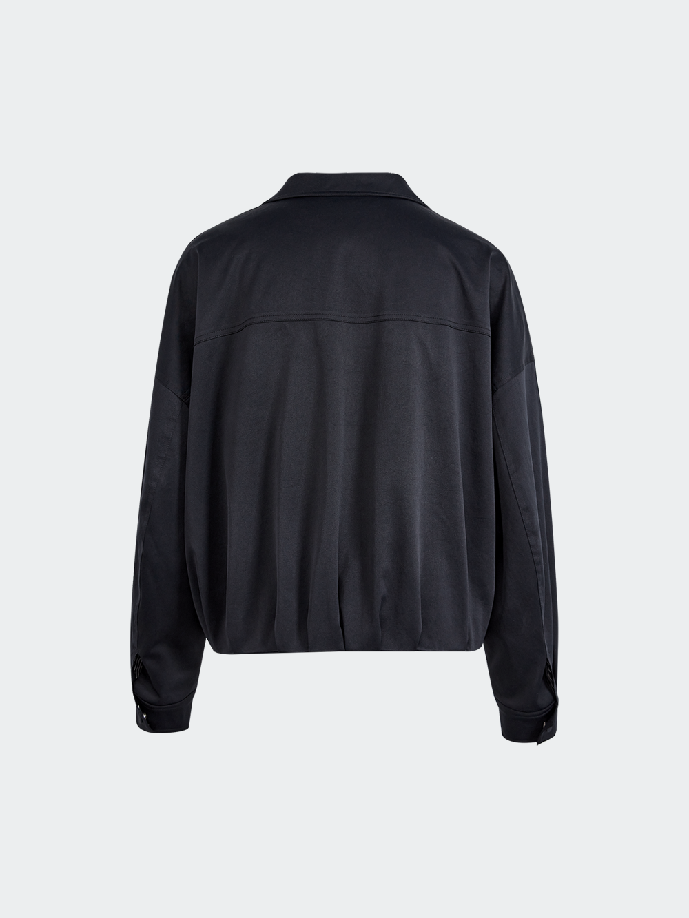 Belted Jacket and Pleated Skirt