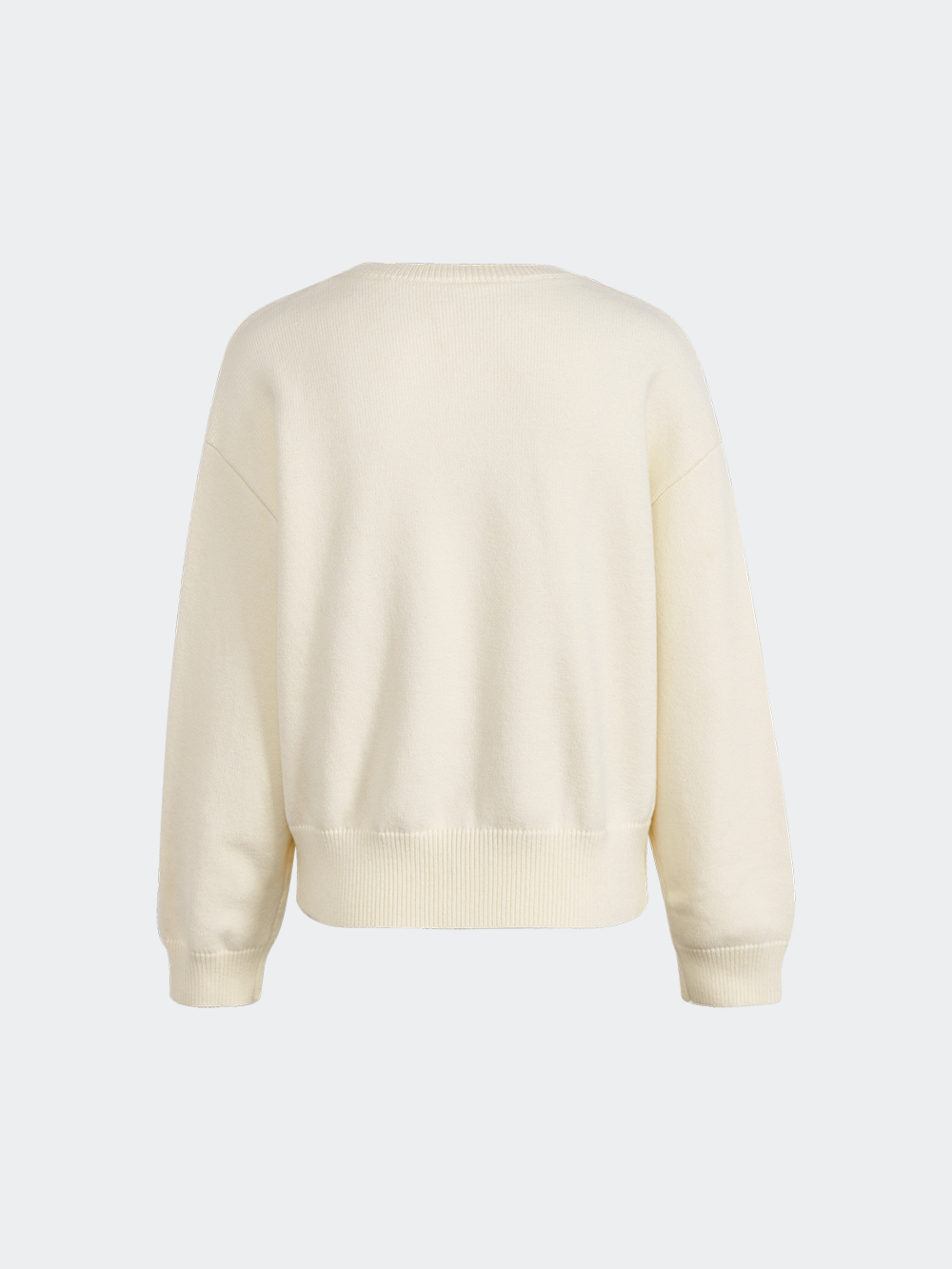 Fluffy Dog Embroidered Sweater