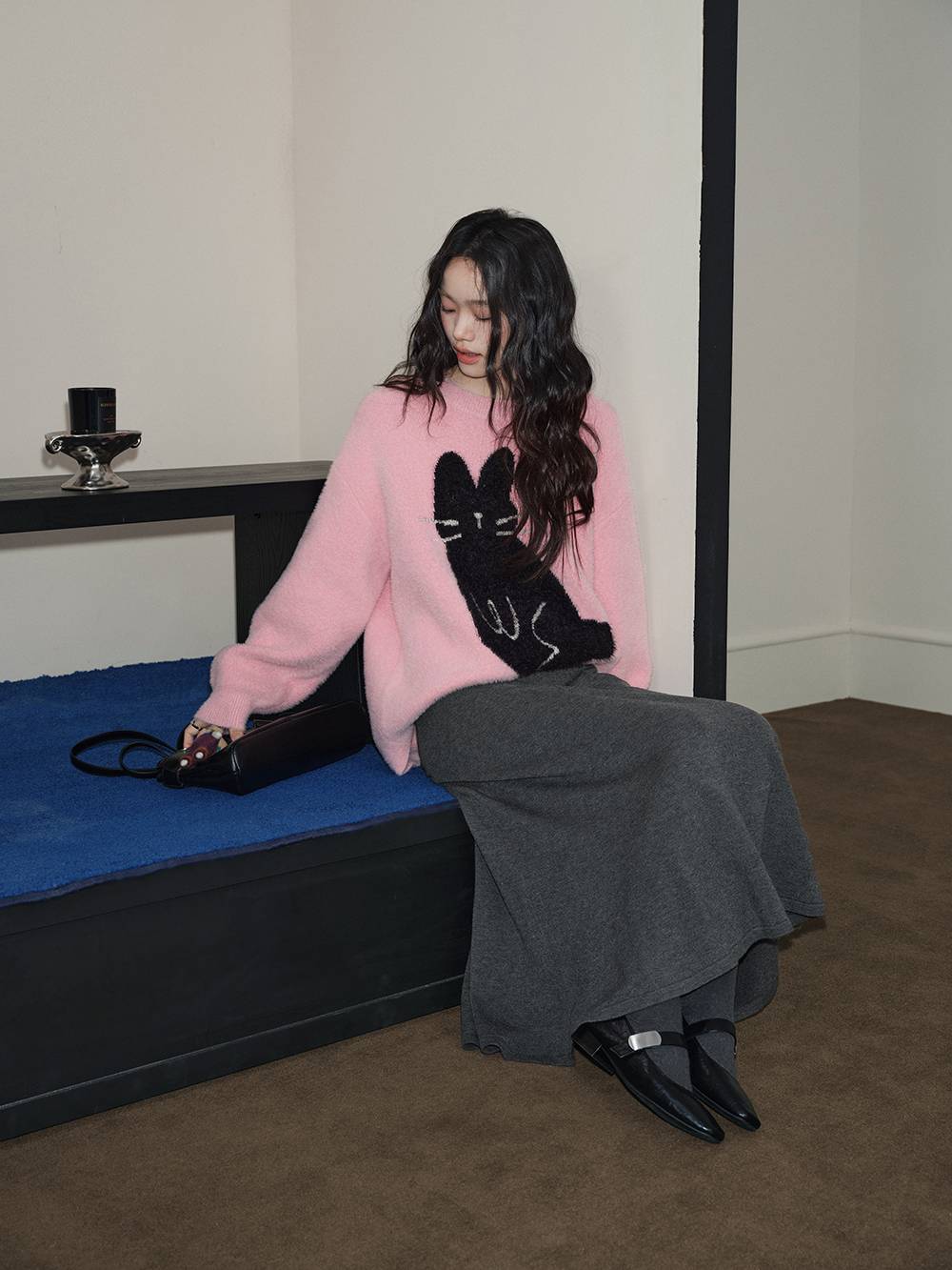 Rabbit Graphic Sweater