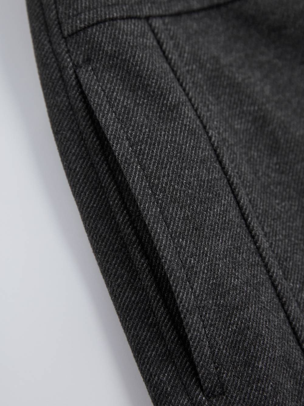 High-Waisted Brushed Pants