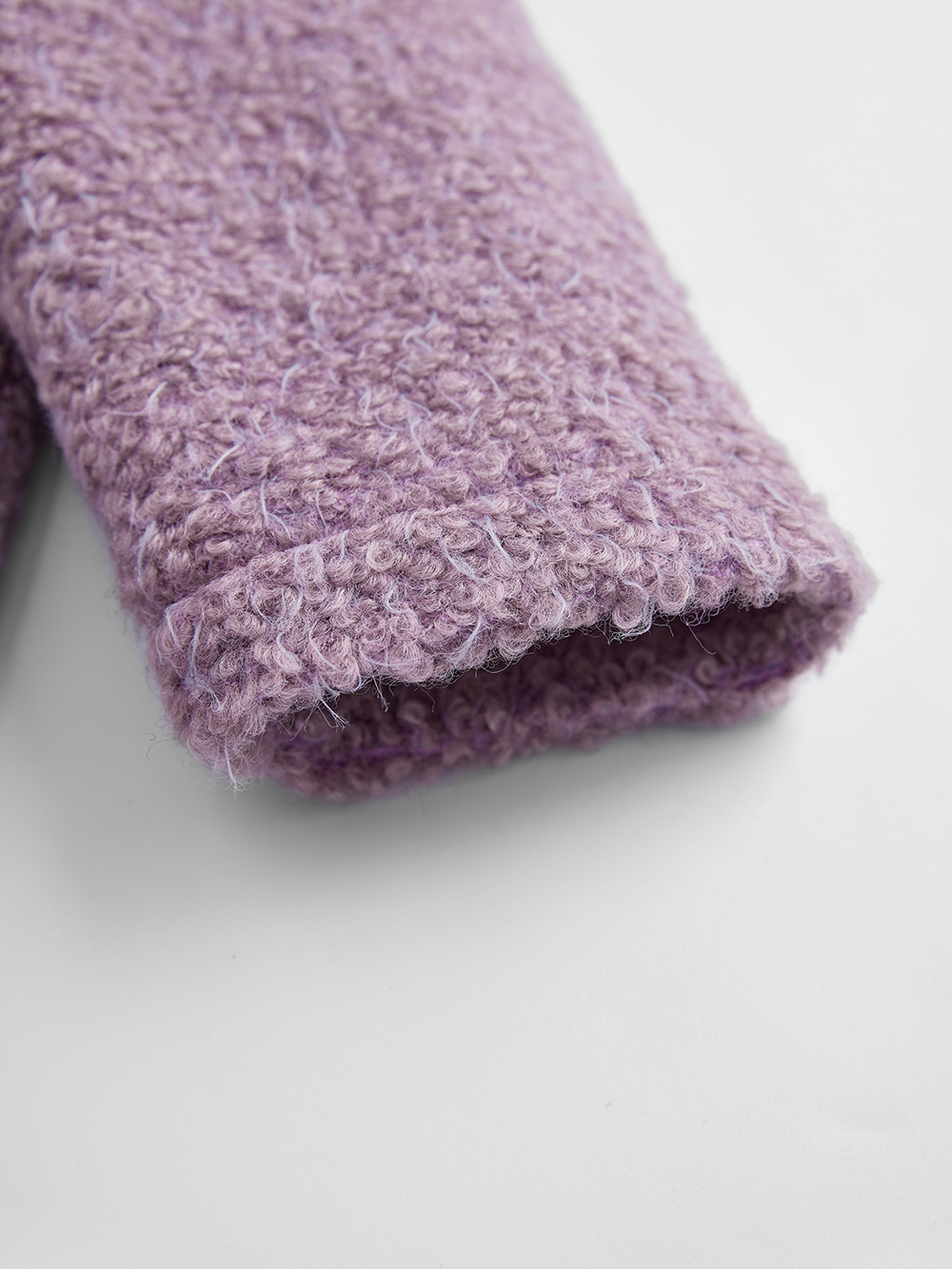 Purple Wool-Blend Jacket