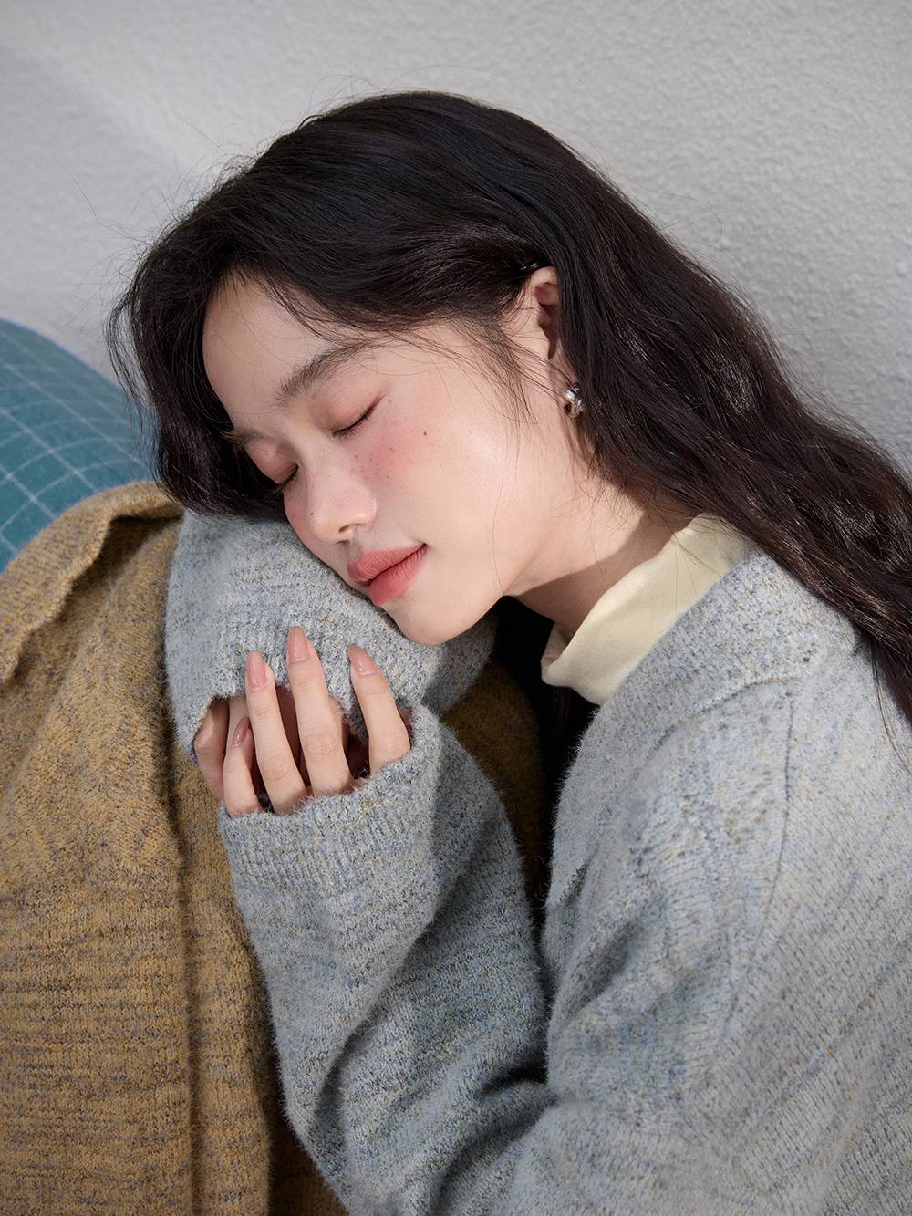 Collared Cardigan Sweater