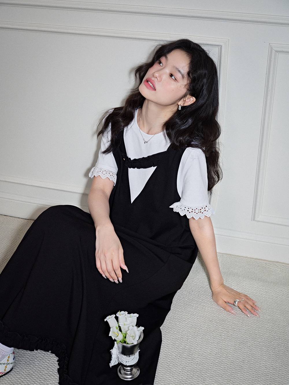 Fake Two-piece Dress