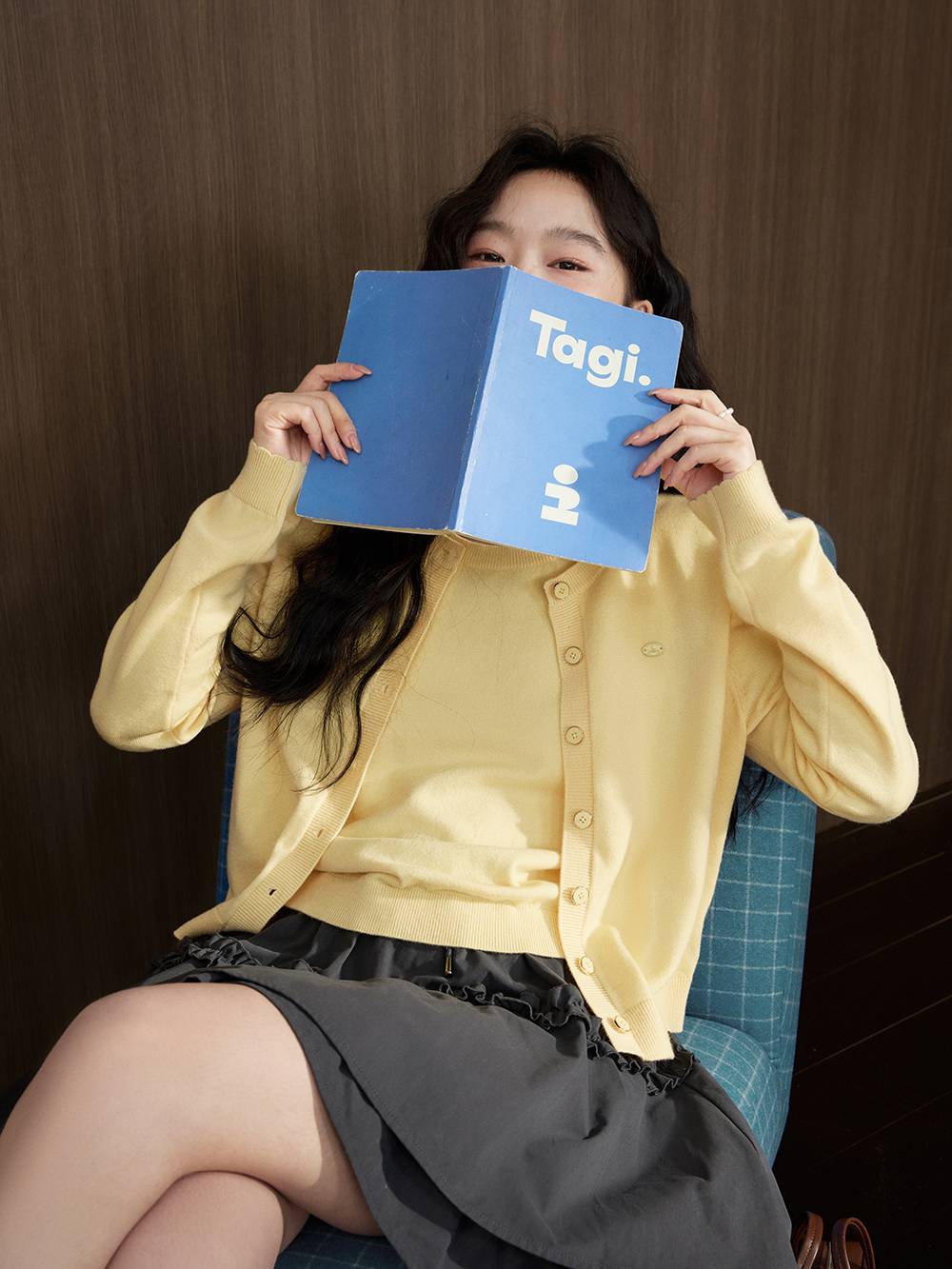 Cardigan Sweater and Knit Vest