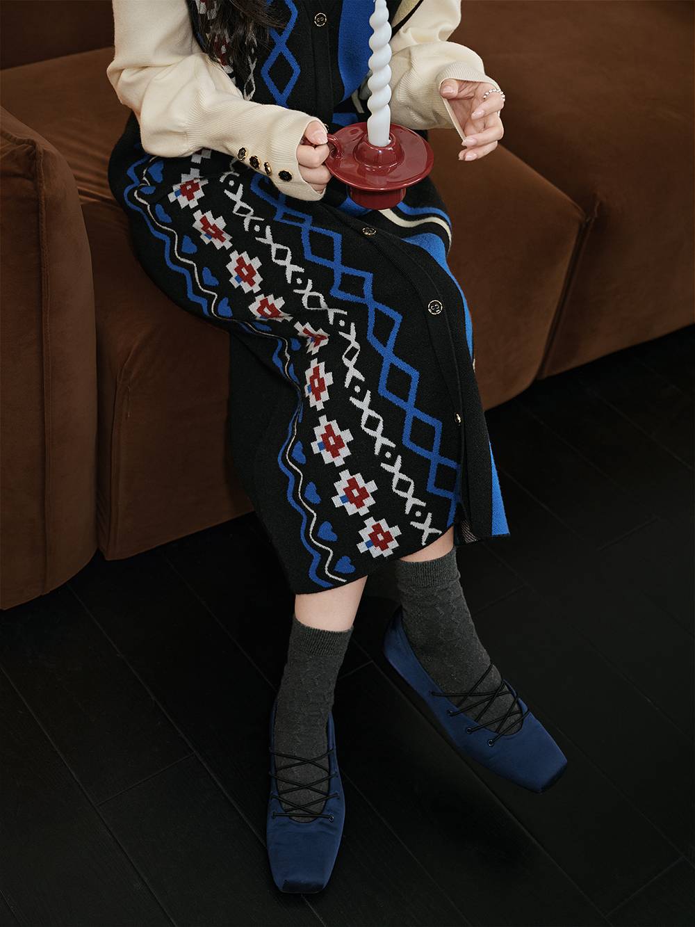 Sleeveless Knit Dress