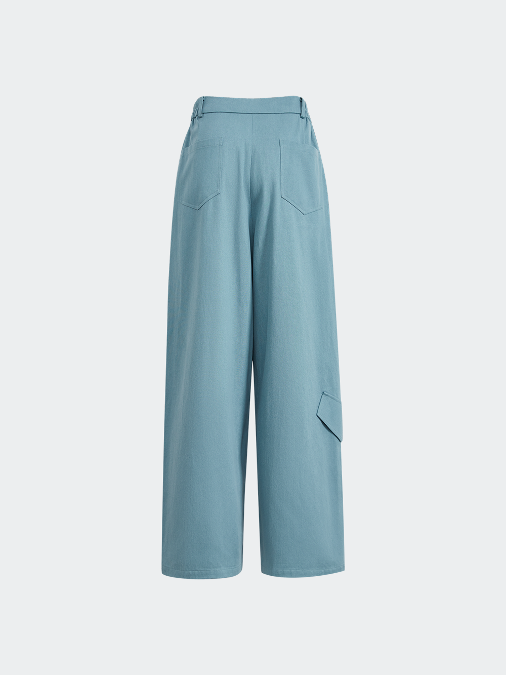 Ribbon Tie Straight Leg Pants