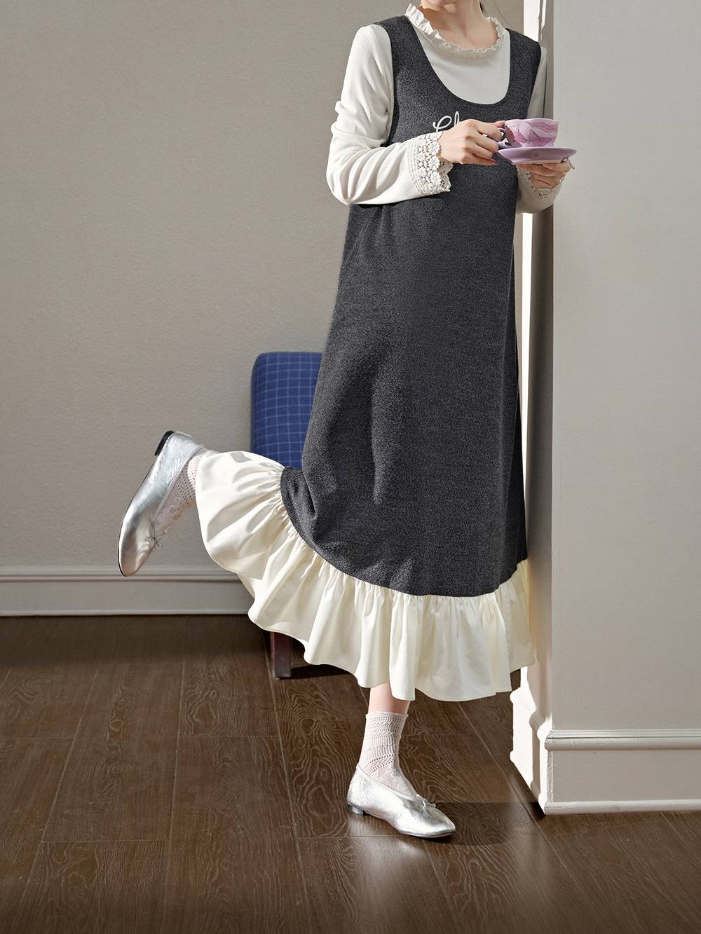 Sleeveless Knit Dress