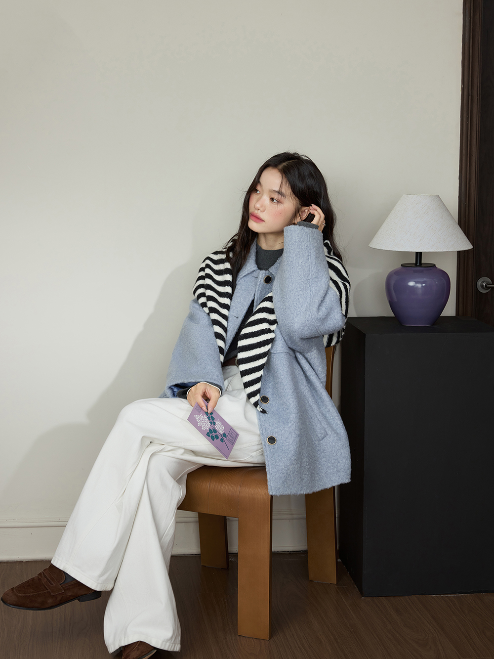 Fleece Button Up Jacket