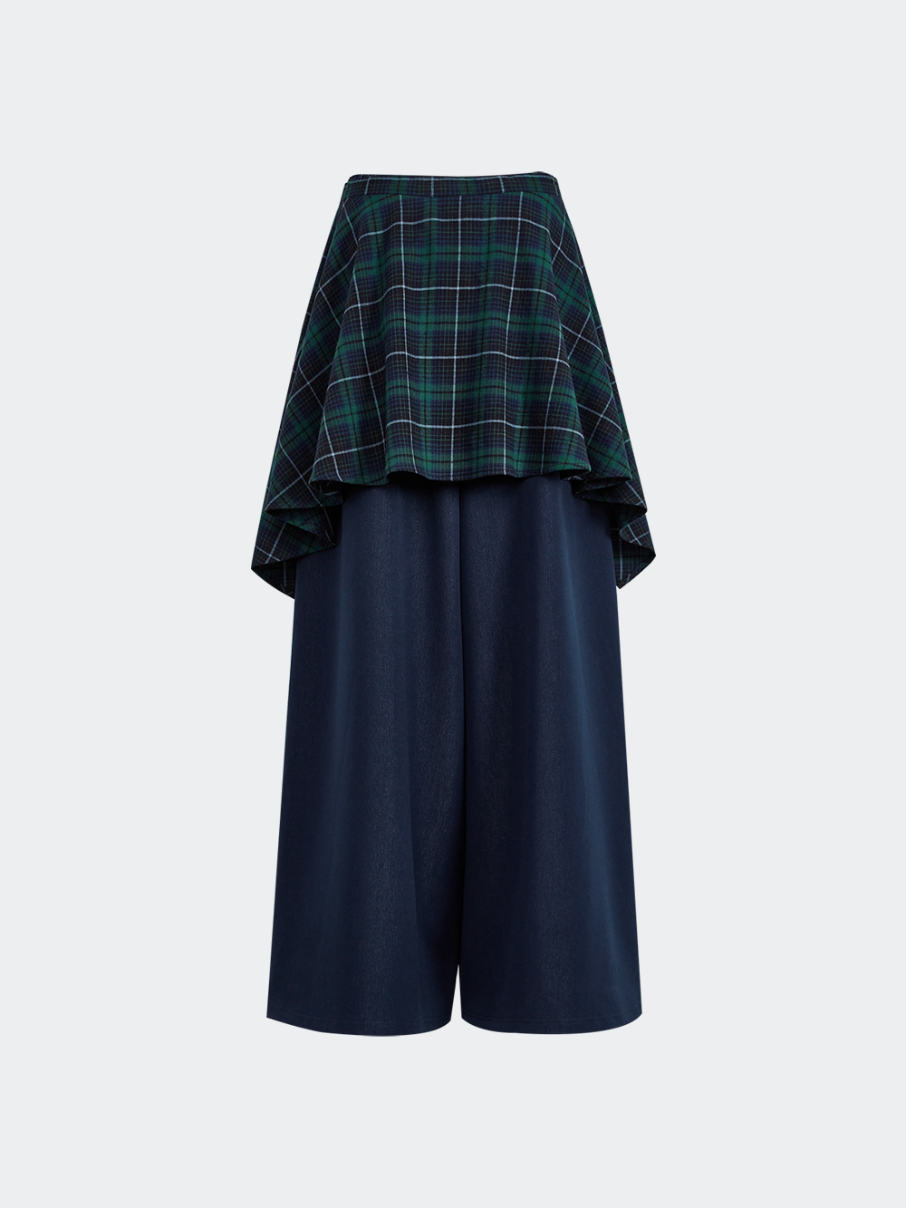 Wrap Tie Wide-Leg Pants