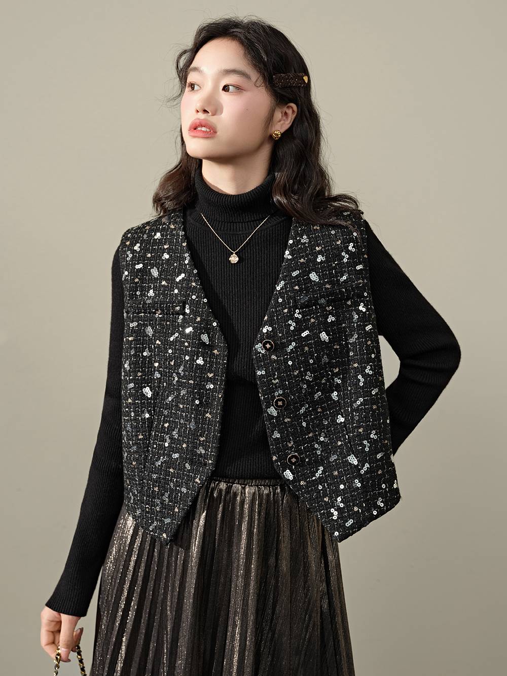 Tweed Jacket and Vest