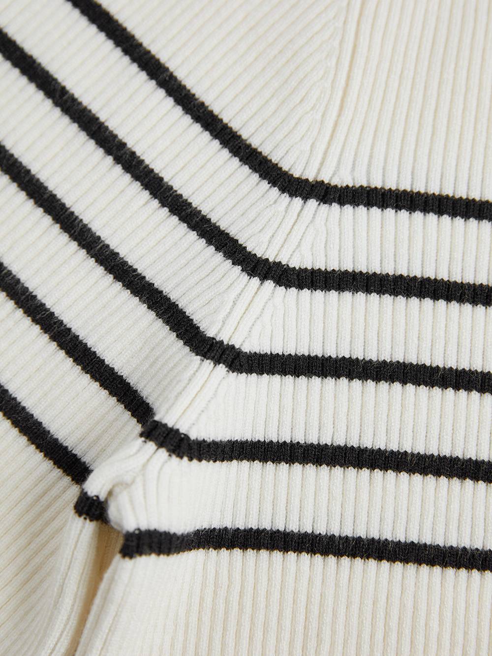 Striped Cardigan and Dress