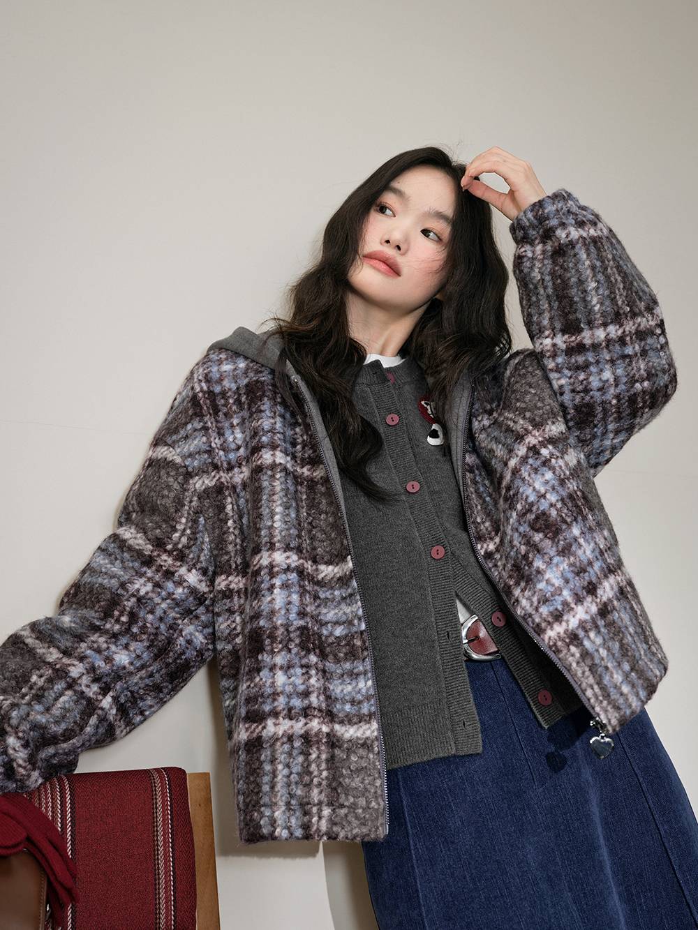 Hooded Zip Up Jacket