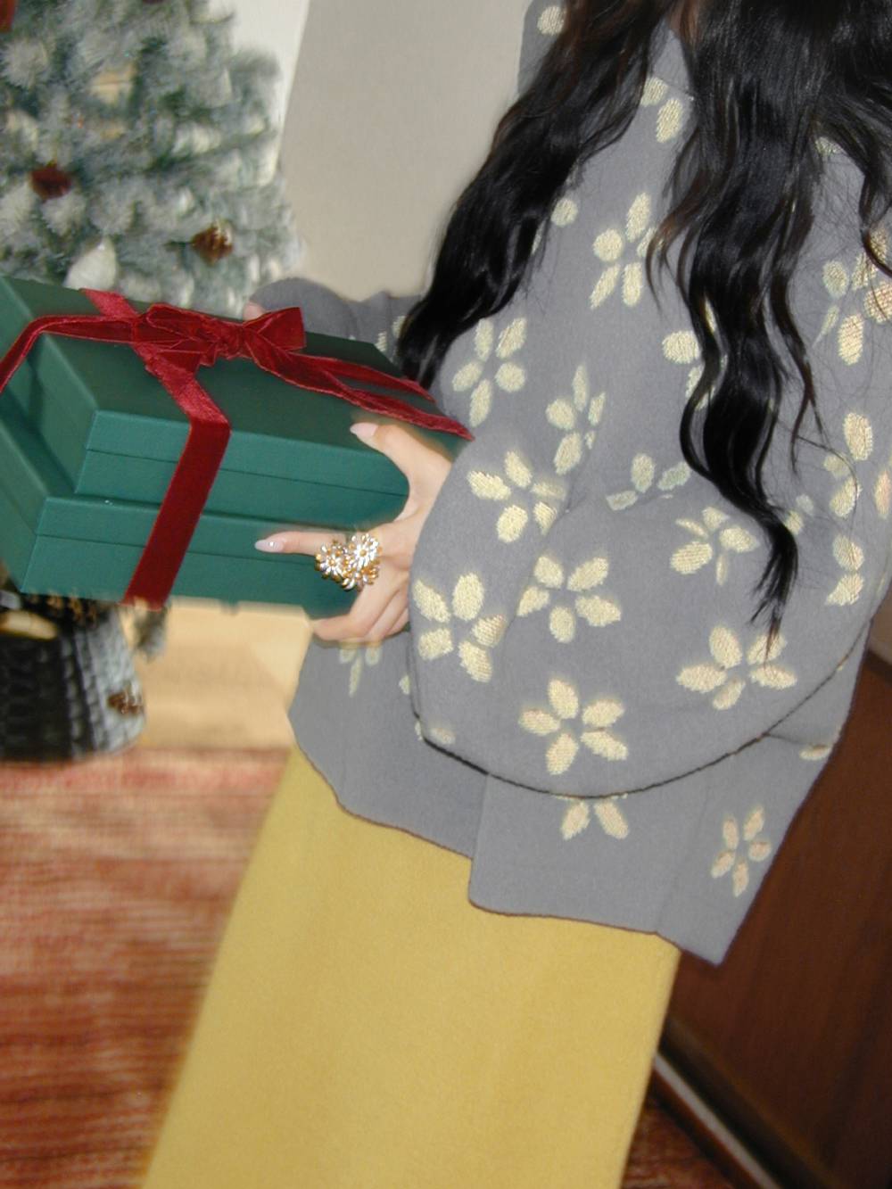 Floral Relaxed Sweater