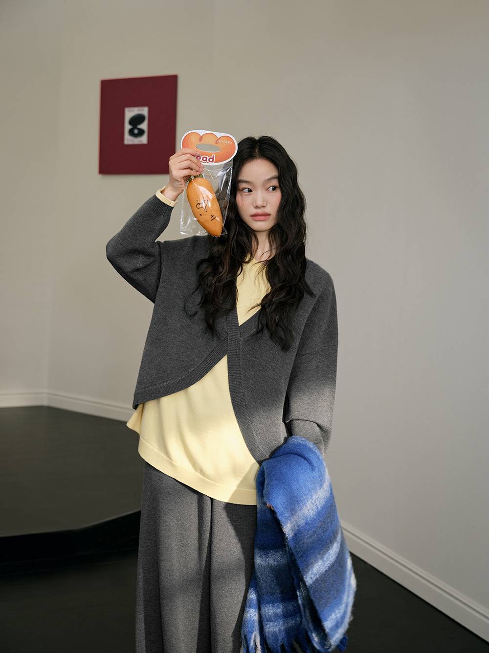 Layered Look Sweater and Pants