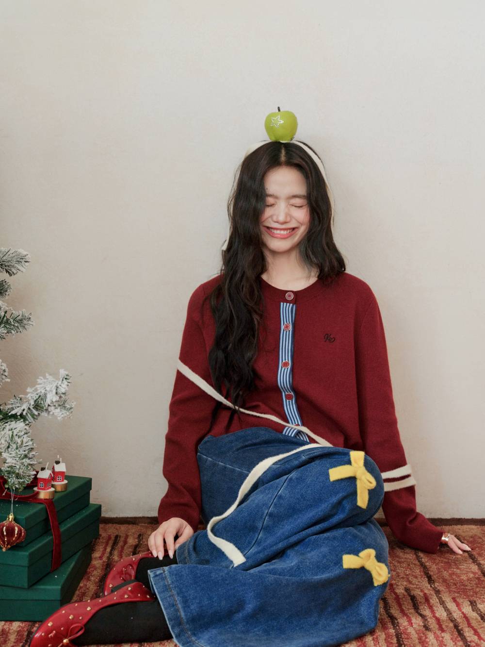 Long-Sleeve Knit Top