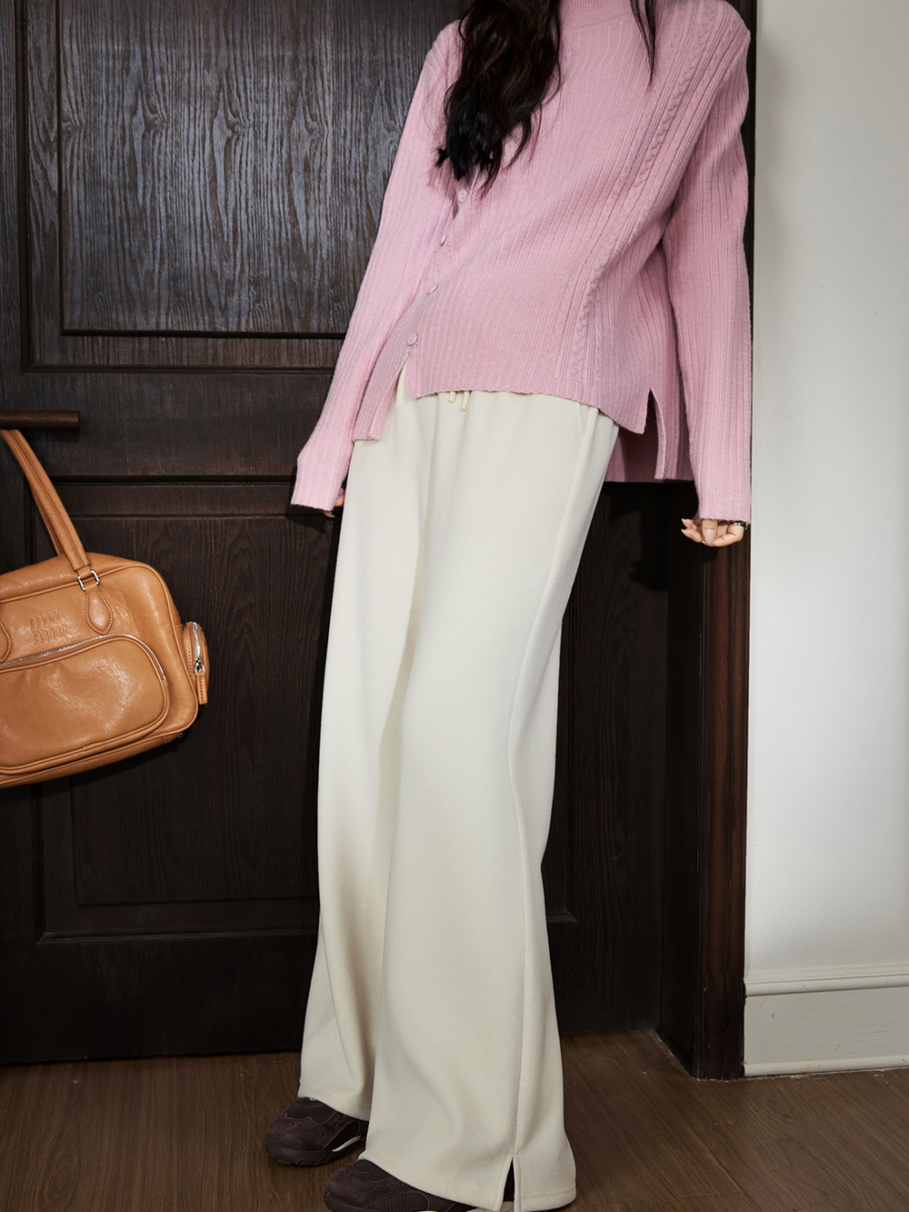 High-Waisted Flared Pants