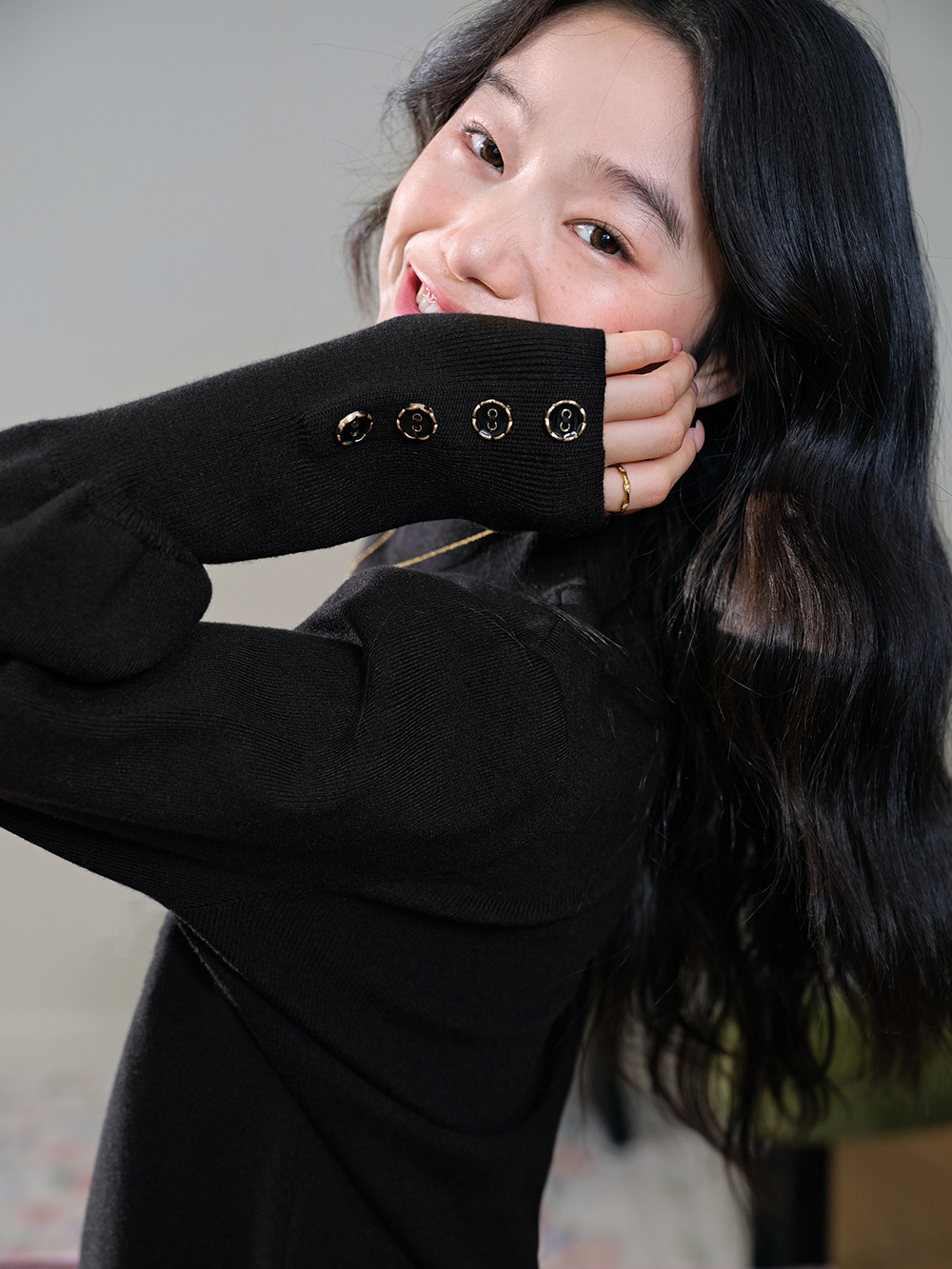 Long Sleeve Knit Top